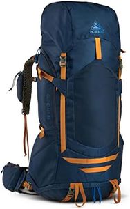 Kelty Glendale 85L – 105L Multiday Backpacking and Thru Hiking Pack, Fit Plus Suspension, Shoulder Strap Pockets, Customized Fit, Long Haul Backpack, 2023 (Pageant Blue, 85L)