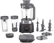 Ninja CO401B Foodi Power Blender Ultimate System with 72 oz Blending & Food Processing Pitcher, XL Smoothie Bowl Maker and Nutrient Extractor* & 7 Functions, Black