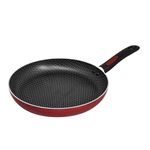 Tefal Simply Chef Aluminium Non-Stick Fry Pan/Resist Plus Interior Non-Stick Coating/PTFE Exterior Coating / 24 cm/Suitable for Gas, Electric & Ceramic Hobs/Rio Red / 2 Years Coverage