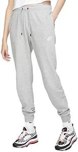 Nike Women's Sweatpants Pants, Dark Grey Heather/Matte Silver/White, X-Large-XX-Large US