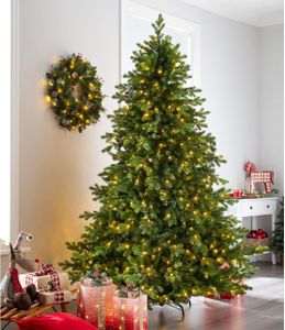WeRChristmas Prelit Balsam Fir Christmas Tree, 7ft