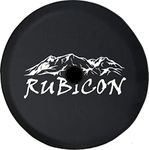 Pike Outdoors JL Tire Cover with Ca