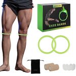 LONNIELONLI Patella Tendon Support Strap, Revolutionary Patella Ring Knee Stabilizer With Knee Patches And Self-adhesive Bandage Wraps, Knee Brace