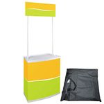 Yescom Portable Promotion Counter Table Foldable Booth Kiosk Trade Show Display Banner Stand