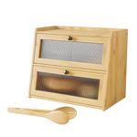 Bread Box For Kitchen Counter Extra Large