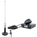 CB PNI Escort HP 9700 USB radio station package and PNI LED 2000 CB antenna with magnetic base, 12V / 24V power supply