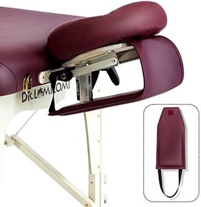 Dr.lomilomi Hanging Arm Rest Sling Board for Massage Table (Burgundy)