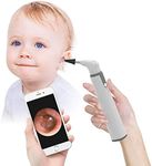 Wireless Otoscope, 3.9mm Ultra-Thin WiFi Ear Scope Camera with Earwax Removal Tool and 6 LED Lights, Ear Cleaner with Gyroscope, Ear Endoscope Compatible with Android and iPhone