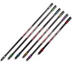 18 Inch 24 Inch 27 Inch 30 Inch 34 Inch Archery Bow Stabilizer Balance Bar Rod Main Rod Carbon Fiber Stabilizer Dampen Weight for Compound Bow Recurve Bow Accessory