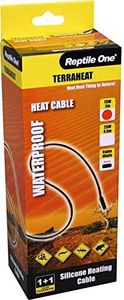 Reptile One 15 Watt 2 Metre Terraheat Waterproof Heat Cord for Reptiles Snake