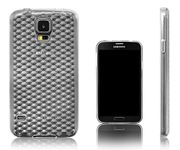 Xcessor Diamond - Flexible TPU Gel Case for Samsung Galaxy S5 i9600 G900 (Compatible with All Samsung Galaxy S5 Models). Transparent