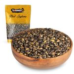 Black Soybeans 1 Kg, roasted and lightly salted 2.2 Lbs, high protein, gluten free, GMO free - Dorimed