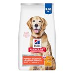 Hill's Science Diet Adult 7+ Perfect Digestion Chicken, Whole Oats & Brown Rice Recipe Dry Dog Food 10.0 kg Bag