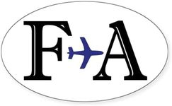 CafePress FA Flight Attendant Here 