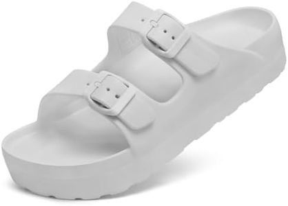 Goosecret Women's Comfortable Arch Support Walking Platform Sandals