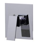 ALFI brand AB5501 Shower Valve Mixer with Square Lever Handle, Polished Chrome