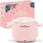 Silicone Wax Warmer for Hair Removal, Compact Portable Electric Wax Heater Machine for Soft and Hard Wax Beads Fast Heating, Home Gentle Waxing for Women for Body Eyebrow Brazilian Bikini Face