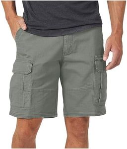 Cargo Shorts for Men 5 Inch Inseam Lightweight Quick Dry Casual Work Summer Outdoor Hiking Golf Active Wear Multi Pocket 03# Gray 3X-Large