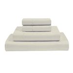 MyGiza Sheets,100% Giza Egyptian Cotton Sheets-Twin XL Extra Long Size Giza Cotton Sheets Set to Fit Upto 15 Inches Deep Mattress (4 Pcs) Ivory