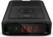 VAULTEK Smart Station™ Biometric Smart Safe with Built-in Wireless Phone Charger + Auto Open Drawer + Bluetooth Safe Management (Covert Black)