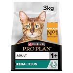 PRO PLAN Adult 1+ Renal Plus Chicken Dry Cat Food 3kg