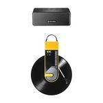 Audio-Technica ATSB727YLP2 Turntable Speaker Pack, Yellow