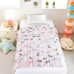 Sleepymoon Weighted Blanket Heavy Blanket (Cotton Unicorn, 100 * 150cm-2kg)