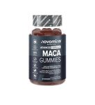 Novomins Maca Root Gummies 2000mg (High Strength) - 100% Peruvian Maca Supplement for Men and Women- L-Arginine, Vitamin B12 & B6-60 Vegan Strawberry Chews - Tastier Than Tablets & Capsules