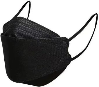 Ships from local-pc of 50 Disposable Face_Mask,4-Ply,EarLoop.Protective,breathable,dust-proof,everyday use 1 Box(50 PC) (black)