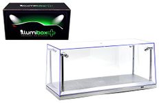 Clear Display Show CASE for 1/18 Silver Base with Replaceable LED Lights by iLLumibox