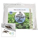 Buckwheat Pillow - Zen Chi Organic Buckwheat Pillow - Japanese Size (14 X 20) - Great for Kids or Travel by Zen Chi