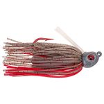 Strike King Bleeding Bait Premier Pro-Model Jig Bait (Bleeding Smoke Red, 0.25-Ounce)