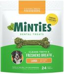 Minties Dental Chews for Dogs, 24 C