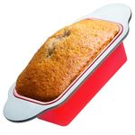 Boxiki Kitchen Premium Non-Stick 1lb Silicone Bread Loaf Pan – Heavy-Duty Steel Frame, Non-Toxic, BPA & PFOA Free – Perfect for Pound Cakes, Breads, & More.