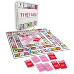 Tipsy Land Your New Favorite Party Board Game, 75+ Unique Spaces for Calling Out Friends, Silly Dares & Confessions, and Mini Competitions