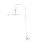HLEEDUO 35 inch Baby Crib Mobile arm, Musical Mobile arm for Crib, Nursery Mobile Holder with Music Box(35 inch Crib Mobile arm)