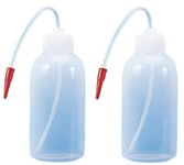 Chemistry Lab Plastic Wash Bottle 250 ML, LPDE, Pack of 2