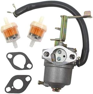 HURI Carburetor with Gasket for Troy Bilt 01923 Elite 80CC 2.4HP 900 1000 Watt Gasoline Generator