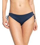 Roxy Women's Standard Solid Beach Classics Hipster Bottom, Mood Indigo, Medium