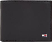 Tommy Hilfiger Men Eton Mini Wallet Small, Black (Black), One Size