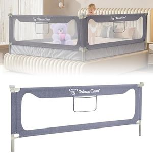 G TALECO GEAR Bed Rail for Toddlers, Stable Protective Bed Side Rails, Baby Bedrail Guard for Twin Full Queen & King Size Bed (78.7 Inch, 1 Piece)