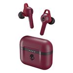 Skullcandy Indy Evo Truly Wireless Bluetooth in Ear Earbuds with Mic (Deep Red)