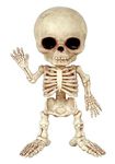 Crazy Bonez Halloween Skeleton Figurine for Indoor Outdoor Decoration, 7"