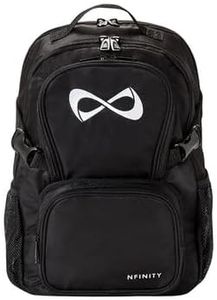 Nfinity Petite Classic Backpack for Cheerleaders – Compact & Stylish Design with Glittering Accents – Lightweight & Durable