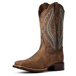 Ariat Women’s Round Up Rio Western Boot, Tack Room Brown, 6.5