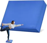 Steady Doggie | Blue Foam Balance Pad - Balance Board for Physical Therapy - Durable Large Textured Cushion Pad for Exercise, Workout, Balancing, Stability Workout, Knee and Ankle Exercise