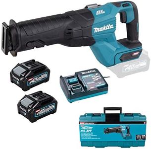 Makita JR001GM201 Cordless Reciprocating Saw 40 V Max. / 4.0 Ah 2 Batteries + Charger in Transport Case