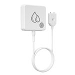 MOCREO SW2 Water Leak Detector Sensor with 95dB Alarm, No Subscription Fee, Home Wireless Flood Monitor for Basement, Laundry, Pipe Leakage, Sink Overflow(MOCREO Hub Required)