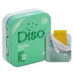 Diso Vitamin B12 (1500mcg) Energy Supplement, Tin of 30 Oral Dissolvable Strips, Fast Absorption, Help Reduce Fatigue & Tiredness, Vegan, Sugar-Free - Orange Mint Flavour