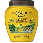 Skala - Brasil - Creme de Tratamento 2 em 1 Maracuja e Oleo De Pataua 1 Kg - (Passion Fruit & Pataua Oil 2 in 1 Treatment Cream Net 35.27 Oz)